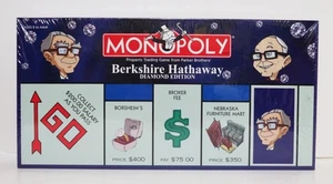 Berkshire Hathaway Monopoly 2005 juego edición diamante Warren Buffet *~*sellado*~* - Imagen 1 de 10