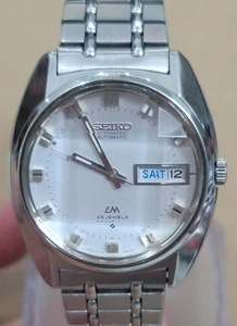 Vintage Seiko/Seiko LM 5606 25J SS Automatic Mens Watch - Picture 1 of 12