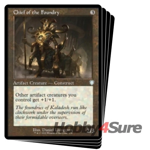 Chief Of The Foundry X4 M/NM Magic MTG The Brothers' War: Commander - Image 1 of 1