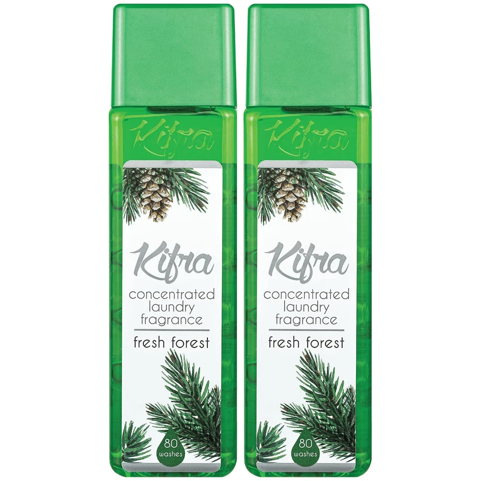 KIFRA FRESH FOREST Concentrated Laundry Fragrance 200ml 80 Washes