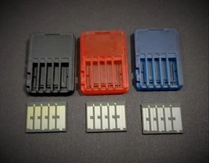 (3) FUNDA REPUESTO INTERRUPTOR COLOR (PARA PCB NEGRO) ARREGLAR REPARACIÓN CARRO JUEGO ROTO - Imagen 1 de 2