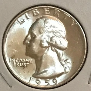 U.S. Washington Quarter Prem CH BU 1959-D - Picture 1 of 2