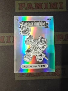 2024 Topps Chrome Garbage Pail Kids Negative Refractor AN-1b Gladiator Glen - Picture 1 of 2