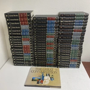 Britannica Great Books of the Western World Complete 1-60 + Great Conversation - Foto 1 di 8