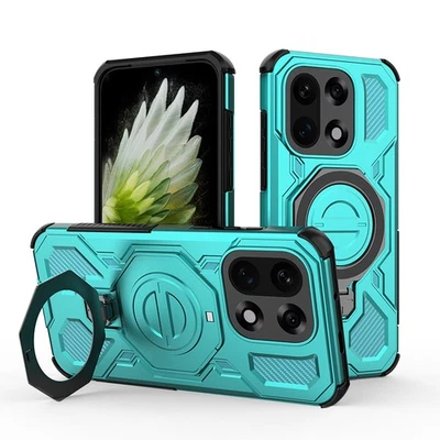 For OnePlus 15, Shockproof Hybrid Armor Ring Holder KickStand Hard PC Case Cover - Image 1 of 4