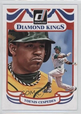 2014 Panini Donruss Diamond Kings Yoenis Cespedes #230 - Image 1 of 2