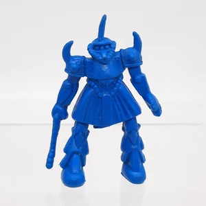 Gundam Pencil Topper Giant Robot Hong Kong Figure Toy Rubber Vintage Blue 1980’s - Picture 1 of 2