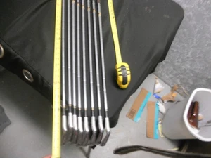 VINTAGE SPALDING TOUR EDITION IRONS 3-PW, DYNAMIC GOLD NICE! - Picture 1 of 24
