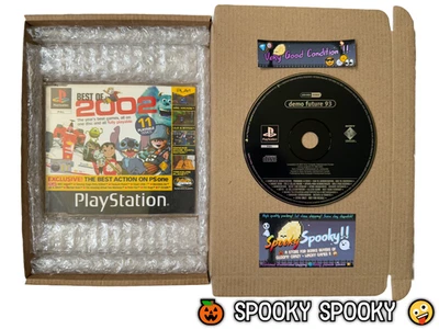 OPSM Demo 93 Best of 2002 SCED-04035 PS1 - UK PAL VGC CIB - Christmas - Tracked - Image 1 of 4