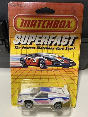 Vintage 1984 Matchbox Superfast SF 17 Lamborghini Countach LP-500S *NEW* 010786 - Image 1 of 4