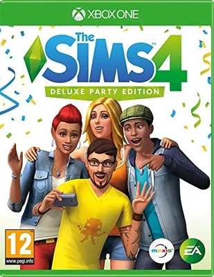 Die Sims 4 Deluxe Party Edition | XBOX One | Videospiel | Englisch - Spiel 3 Sehr guter Zustand - Bild 1 von 2