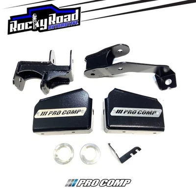 Pro Comp 6” Front Diff & Sway Bar Drop Brackets for 19-24 Silverado Sierra 1500 - Image 1 of 4
