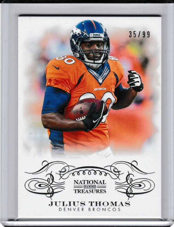 2013 Panini National Treasures Base #31 Julius Thomas 35/99 - Image 1 of 1