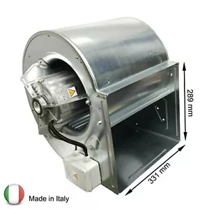 Ventilatore centrifugo DD 10/10 - 550 Watt monofase aspiratore 1 Velocità cappa - Foto 1 di 4