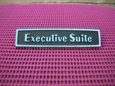 NOS MoPar 1969 1970 Dodge A100 Executive Suite Name Plate Emblem Badge - Image 1 of 4