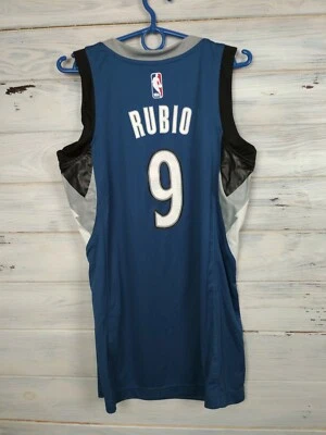 Rubio Minnesota Timberwolves Jersey Basketball Size Kids 13-14 y Shirt Adidas  - Image 1 of 4