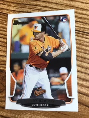 Baltimore Orioles 2013 Bowman Draft Baseball #8 Henry Urrutia RC - Image 1 of 2