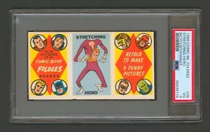 1966 Topps Comic Book Foldees #36 Stretching Hero PSA 3 - Bild 1 von 2
