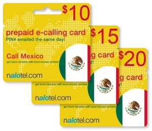Carte d'appel internationale bon marché pour le Mexique avec code PIN envoyé par e-mail - Photo 1 sur 1