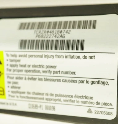 🔅2015-23: Dodge Charger, Chrysler 300 OEM cortina lateral mod. Derecha Foto 1 de 4