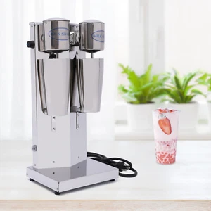 Commercial Milkshake Machine Maker Ice Cream Mixer Smoothie Blender Double Heads - Picture 1 of 13
