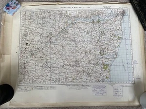 Lowestoft & Waveney Valley Map Original Ordnance Survey Sheet Map Sheet 77 - Picture 1 of 4