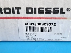 Genuine Detroit Diesel Main Bearing SHELL SET 08929672  **  NOS - Picture 1 of 9