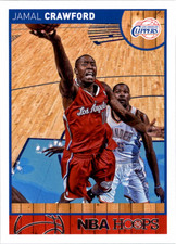2013-14 Hoops  Los Angeles Clippers Basketball Card #19 Jamal Crawford