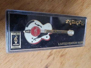 1996 Atlanta Olympic Sunner Games Guitar Pin Japan Limited Edition - Picture 1 of 4