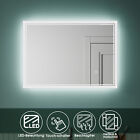 LED Badezimmerspiegel mit Touchschalter Kaltwei IP44 Badspiegel  beschlagfreier