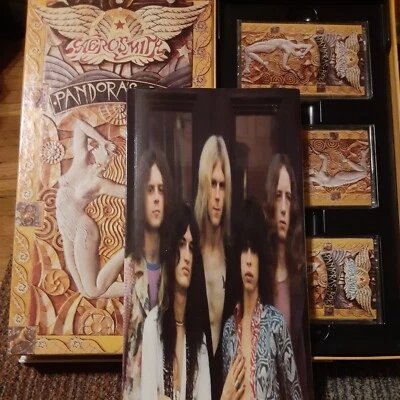 AEROSMITH "PANDORA'S BOX" CASSETTES BOX SET 1991 Columbia Mint Condition - Image 1 of 4