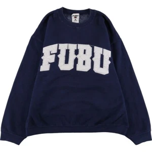 90'S FUBU logo sweatshirt, men's size L, vintage /eaa462984 - Picture 1 of 6