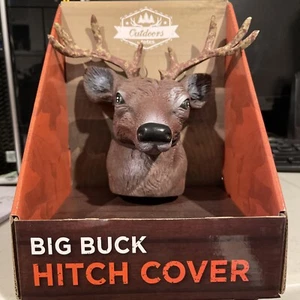 Trailer Hitch Cover-Totes Big Buck Cover DEER, Fits 1 7/8 & 2” Hitch Balls NOS - Picture 1 of 6