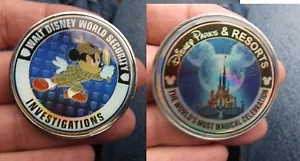 Moneda Desafío Holograma Investigación Seguridad Walt Disney World - Imagen 1 de 1