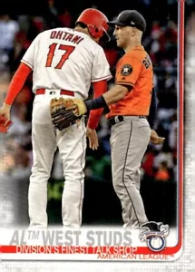 2019 Topps #266 AL West Studs CL Ohtani/Bregman Angels/Astros - Picture 1 of 2