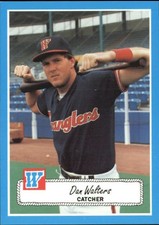 1990 Wichita Wranglers Rock's Dugout #23 Dan Walters