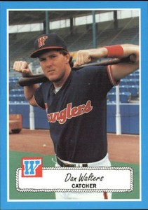 1990 Wichita Wranglers Rock's Dugout #23 Dan Walters