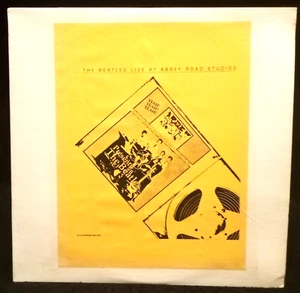 THE BEATLES "LIVE AT ABBEY ROAD STUDIOS" (RARE NM PROMO VINYL X2 / 1ST R-1983) - Picture 1 of 6