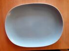 Vintage Poole Pottery Large 14 Inch Platter Twintone Ice Green & Seagull.