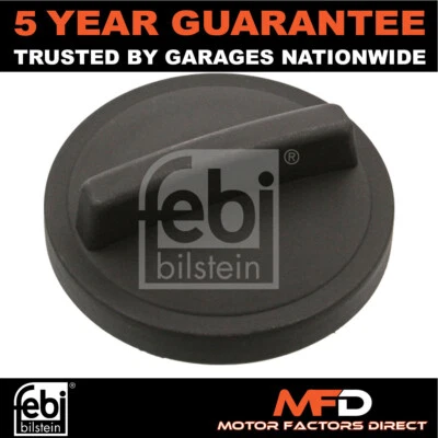 Fits BMW 3 Series 5 6 7 Febi Oil Filler Cap 11121716993 - Image 1 of 2