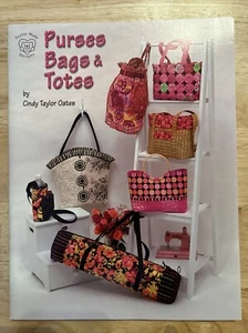 Purses Bags & Totes Cindy Taylor Oates Sewing Pattern Book TMB-159 Uncut - Picture 1 of 2