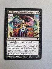 Death of a Thousand Stings, MTG Saviors of Kamigawa (2005), Common Black Sorcery