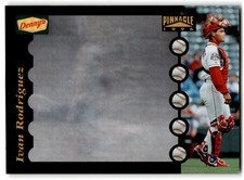 1996 Pinnacle Denny's Holograms Ivan Rodriguez Texas Rangers #21