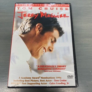 Jerry Maguire (DVD, 1996) Deluxe Widescreen Tom Cruise, Renee Zellweger - Foto 1 di 2