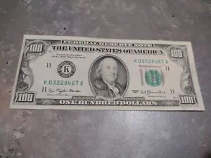 100 Dollar Bill 1977 Series A - Picture 1 of 10