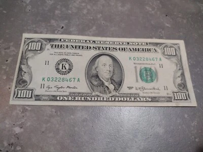 100 Dollar Bill 1977 Series A - Image 1 of 4