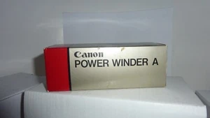Canon Power Winder A for Canon A-1, AE-1 Series, AT-1 & AV-1 c/w Manual & Paper - Picture 1 of 4