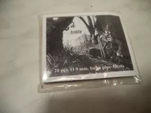 BREBBIA FILTRI BALSA PIPA PIPE 9 MM CONFEZIONE 20 PEZZI NUOVI - Foto 1 di 2