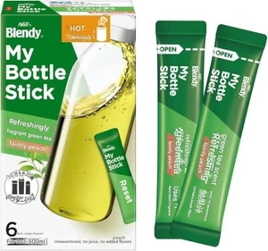 AGF Blendy My Bottle Stick Refreshingly Fragrant Green Tea 6 sticks x 3 boxes - Picture 1 of 6