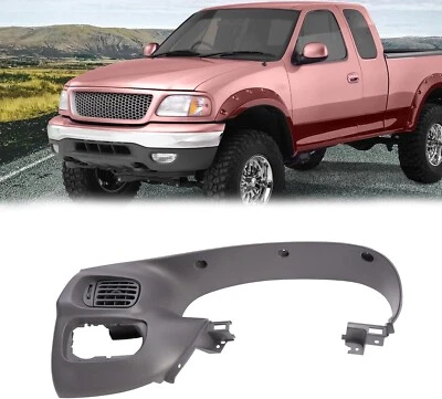 Bisel de almohadilla de salpicadero superior con interruptor de ventilación de aire compatible con Ford F150 1997-2003 Foto 1 de 4